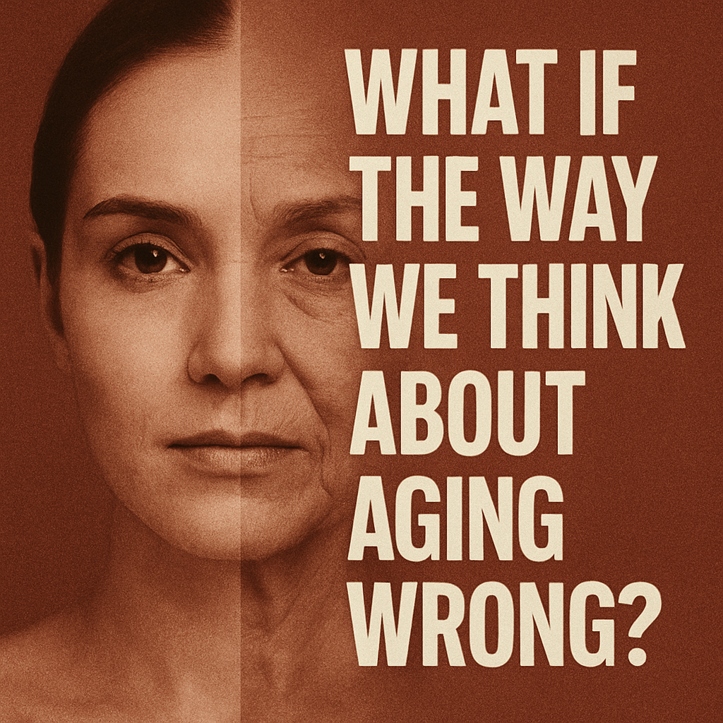 Is aging a disease? Scientific illustration
